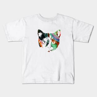 Artistic Cat Kids T-Shirt